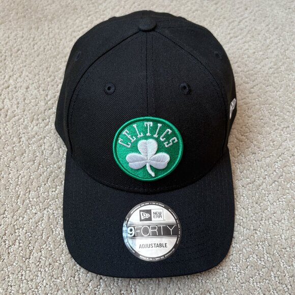 New Era Boston Celtics 9FORTY Shamrock Snapback Adjustable Hat Cap NBA OSFM NWT - Picture 3 of 6